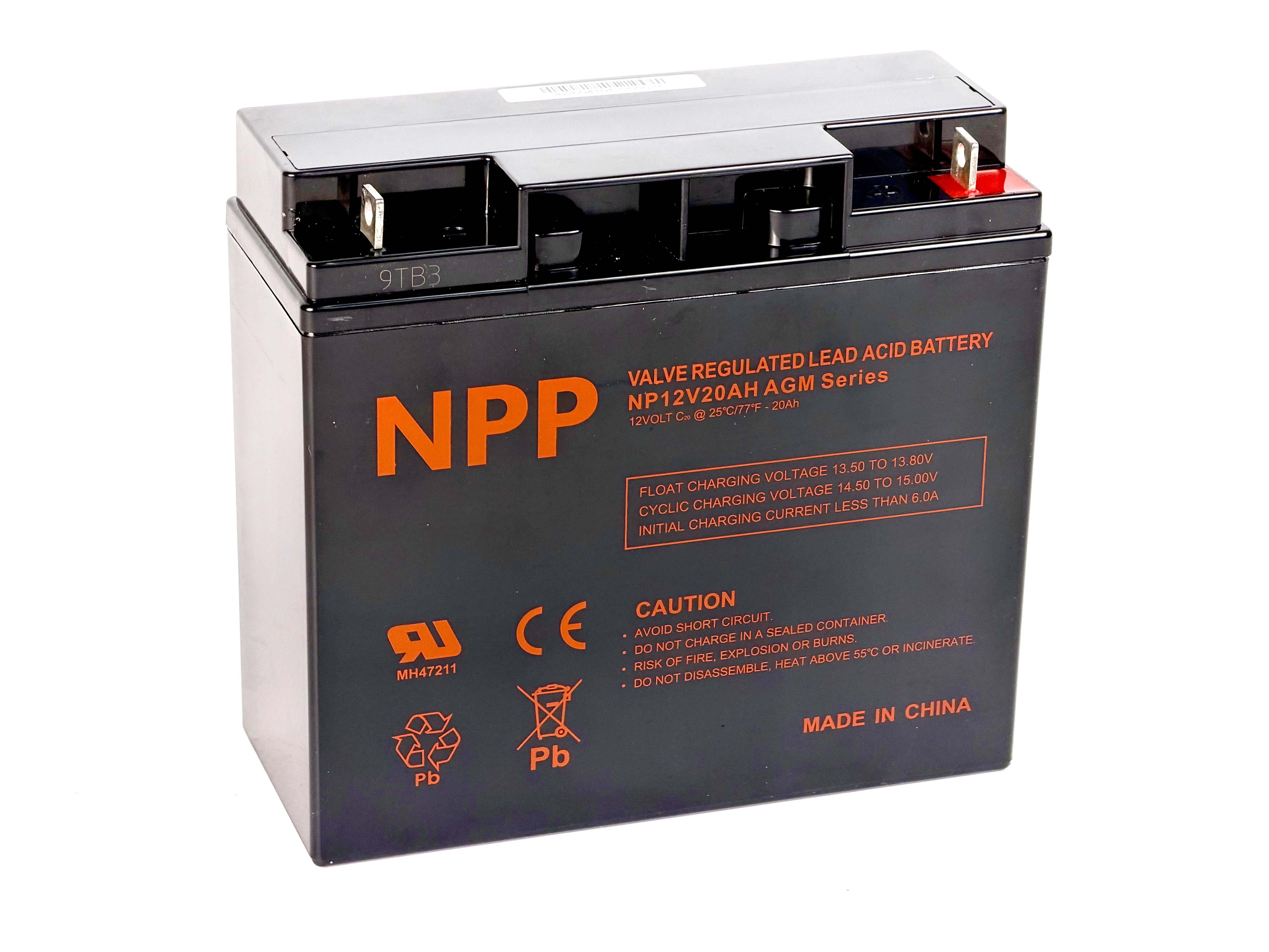 Акумуляторна батарея NPP NP12-20